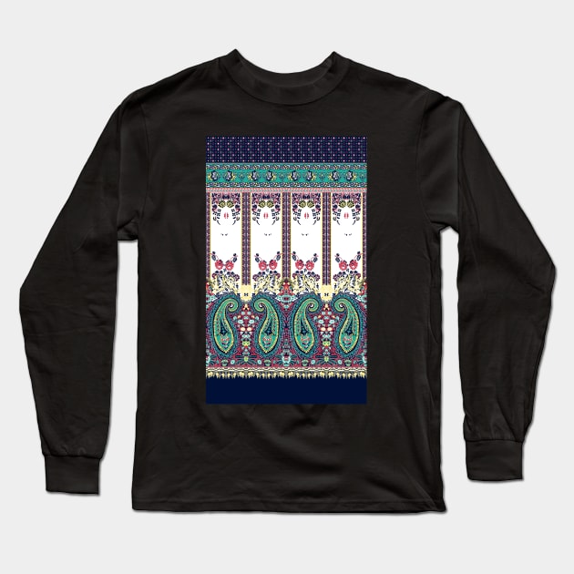 Oriental Long Sleeve T-Shirt by ilhnklv